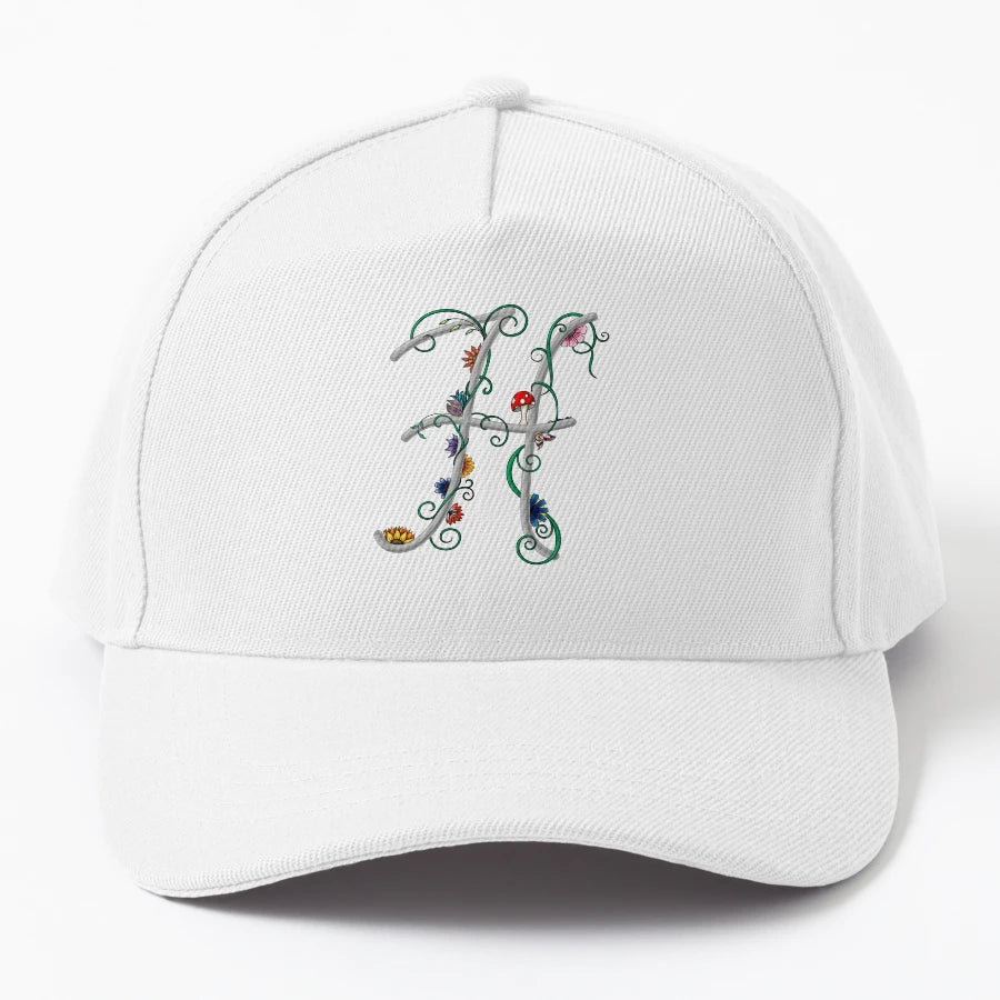 Tangled H OTTO Dad Hat - Premium Unique Art - Snapback, Trucker Hat, Dad Hat, Denim Baseball Cap